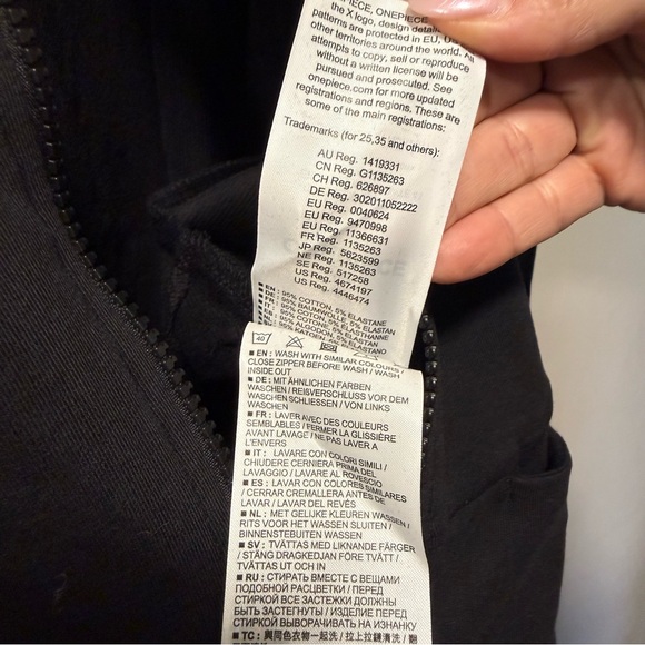 Onepiece Norway Slim Fit Black Jumpsuit - Unisex Size XS - Picture 8 of 9